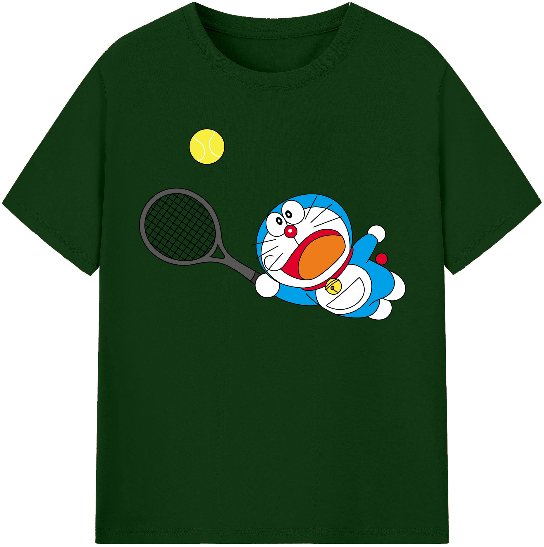 （画像用） ドラえもん Doraemon 綿100％半袖Tシャツ（フロントプリント）
